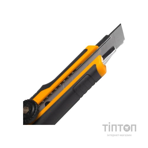 Ніж монтажний Tolsen 18 мм сегментний з фіксатором (30092)