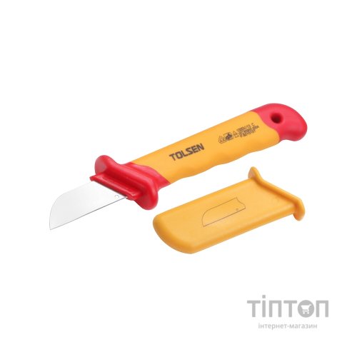 Ніж монтажний Tolsen діелектричний 50х180 мм прямий (V50418)