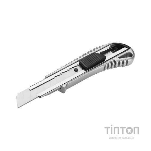 Ніж монтажний Tolsen сегментний 18 мм алюмінієвий (30002)