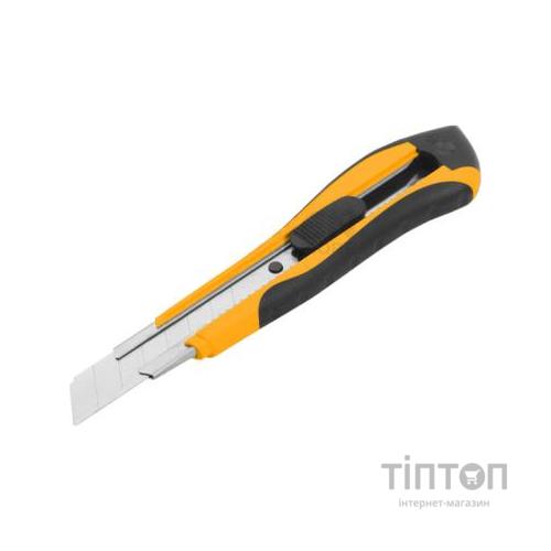 Ніж монтажний Tolsen сегментний 18 мм "ПРОФІ" 3 леза SK5 (30015)