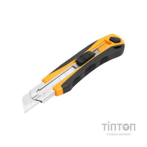 Ніж монтажний Tolsen сегментний 25 мм "ПРОФІ" 3 леза SK5 (30016)