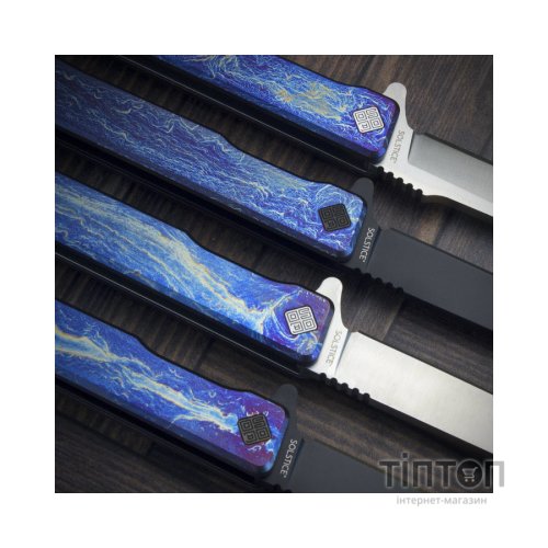 Ніж Ocaso Solstice, Anodized titanium, Black (10DBB)