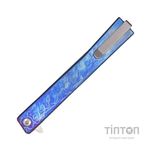 Ніж Ocaso Solstice, Anodized titanium, Satin (10DBS)