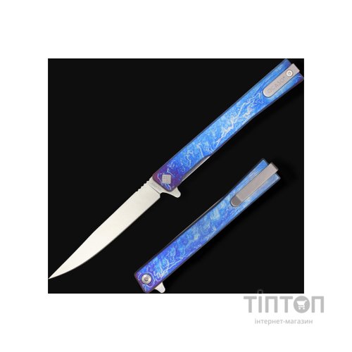 Ніж Ocaso Solstice, Anodized titanium, Satin (10DBS)
