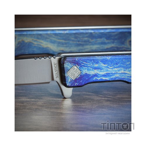 Ніж Ocaso Solstice, Anodized titanium, Satin (10DBS)