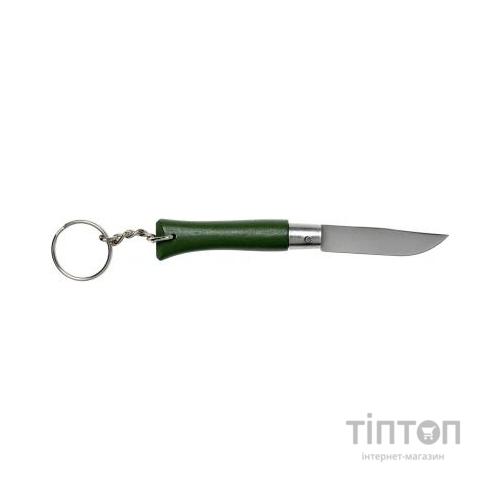 Ніж Opinel 4 Inox VRI Green (002054)
