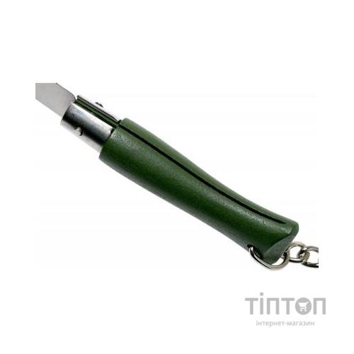 Ніж Opinel 4 Inox VRI Green (002054)