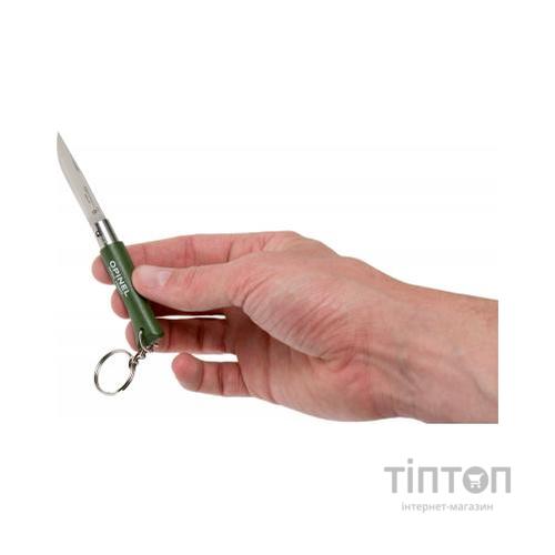 Ніж Opinel 4 Inox VRI Green (002054)