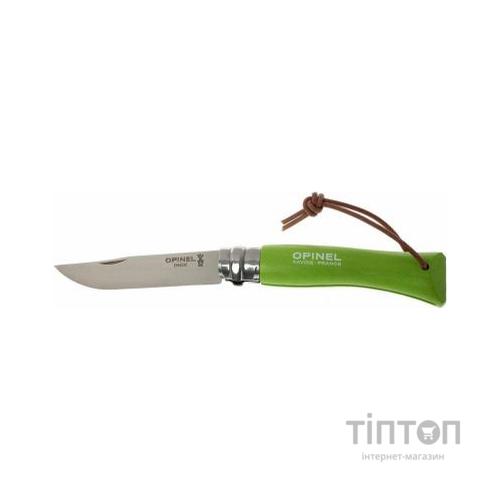 Ніж Opinel №7 Inox VRI Trekking light green (001442)