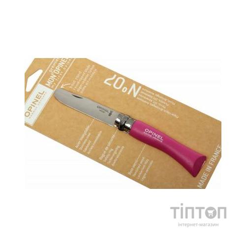 Ніж Opinel №7 "My First Opinel" pink (001699)