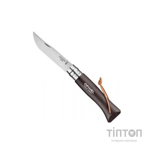 Ніж Opinel №8 Inox VRI Trekking коричневый, без упаковки (002211)