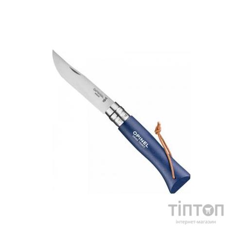 Ніж Opinel №8 Inox VRI Trekking темно-синий, без упаковки (002212)