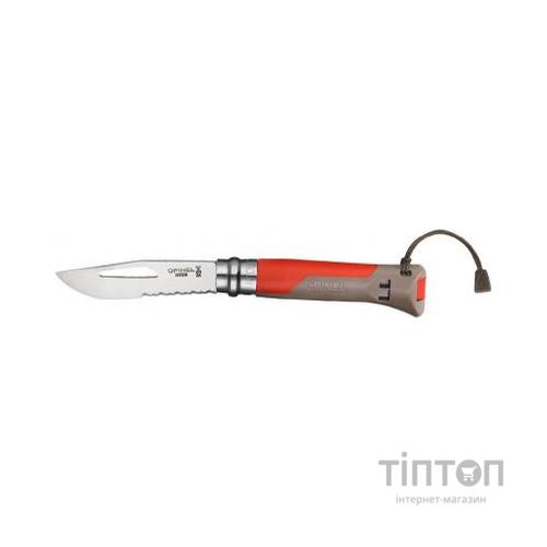 Ніж Opinel №8 Outdoor красный (001714)