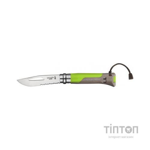Ніж Opinel №8 Outdoor зеленый (001715)
