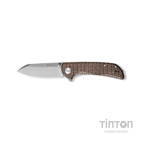 Ніж Sencut Fritch Stonewash Brown Micarta (S22014-3)
