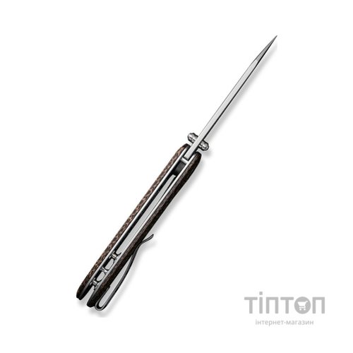 Ніж Sencut Fritch Stonewash Brown Micarta (S22014-3)