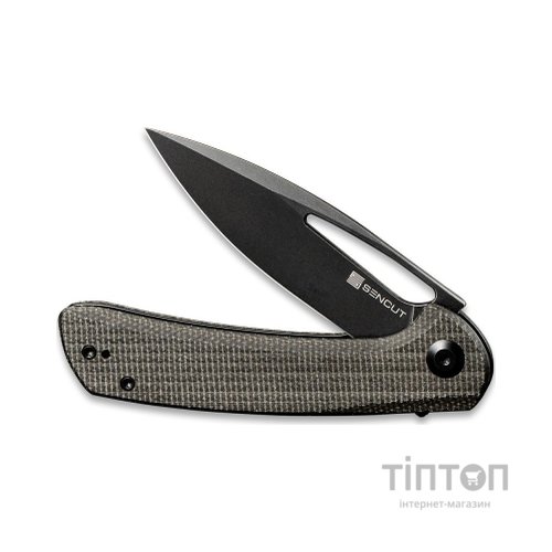 Ніж Sencut Honoris Dark Micarta Black Blade (SA07B)