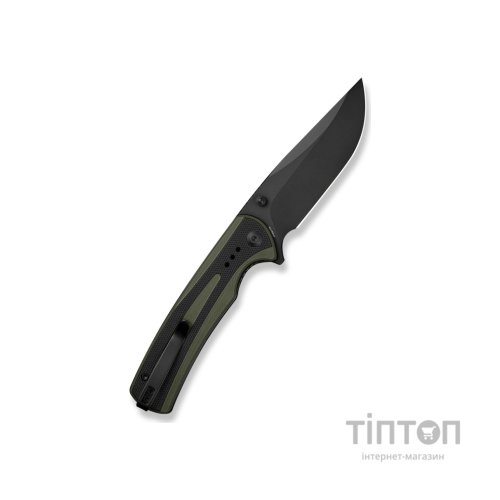 Ніж Sencut Regnator, Black/Green G10, Black Stonewash (S24057-2)