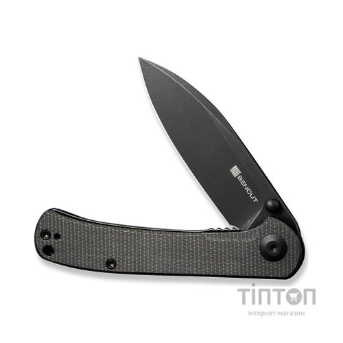 Ніж Sencut Scepter Black Micarta Black Blade (SA03G)