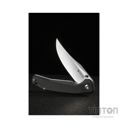 Ніж Sencut Vornix, Black Micarta, Satin (S25038-2)