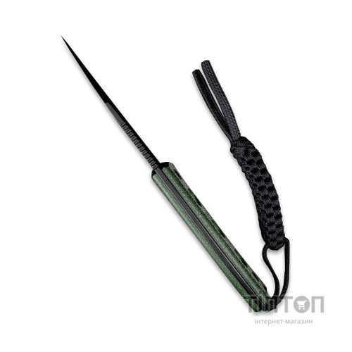 Ніж Sencut Waxahachie Dark Micarta Black Blade (SA11C)