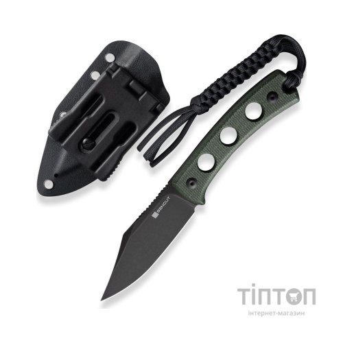 Ніж Sencut Waxahachie Dark Micarta Black Blade (SA11C)