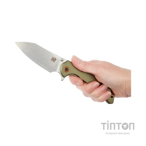 Ніж Skif Jock SW Aluminium Olive Green (UL-002ALSWOG)