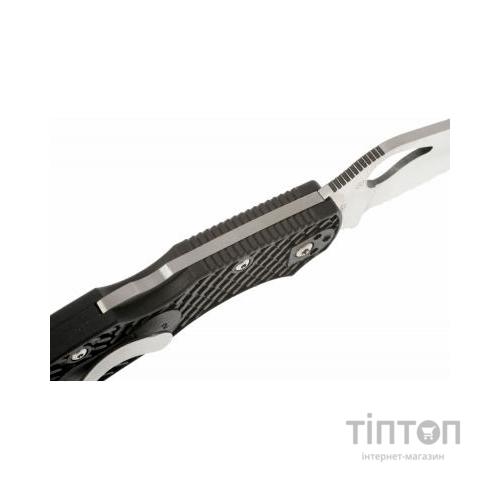 Ніж Spyderco Byrd Cara Cara 2, FRN, полусеррейтор (BY03PSBK2)