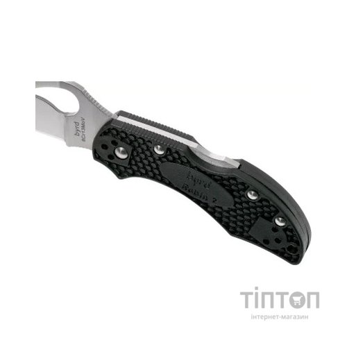 Ніж Spyderco Byrd Robin 2 FRN Black (BY10PBK2)