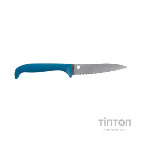 Ніж Spyderco Counter Puppy Serrated Blue (K20SBL)