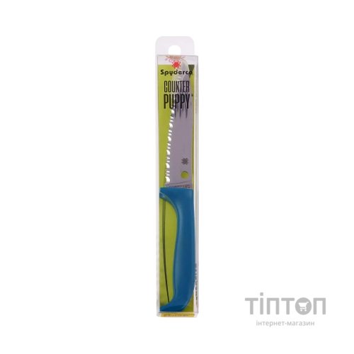 Ніж Spyderco Counter Puppy Serrated Blue (K20SBL)