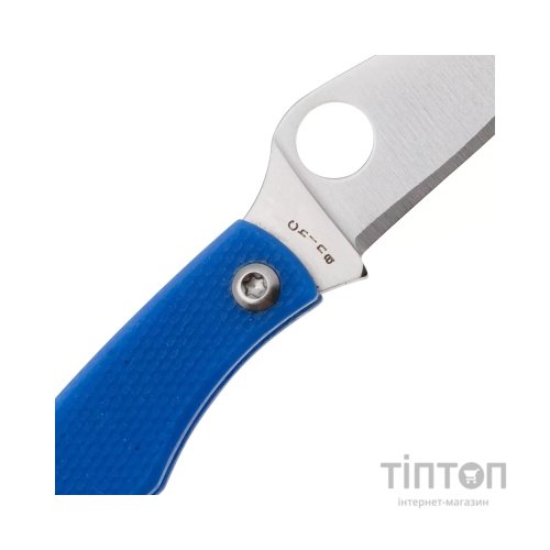 Ніж Spyderco Honeybee 12C27 G-10 Blue (C137GBLP)