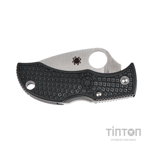 Ніж Spyderco Manbug Lightweight Leaf Serrated Black (MBKLFS)