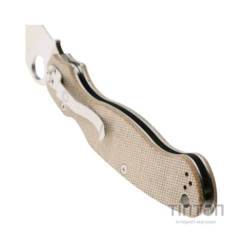 Ніж Spyderco Military 2 CPM Cru-Wear Micarta Brown (C36MPCW2)