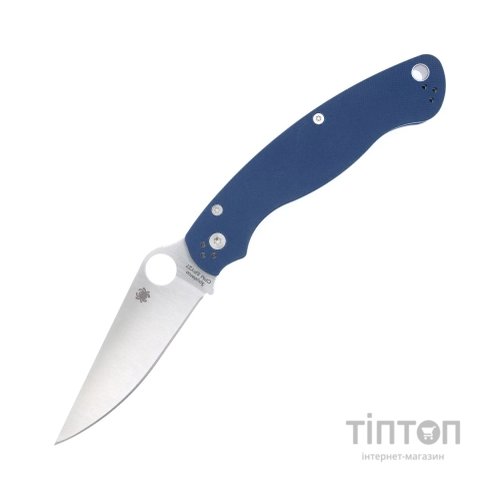 Ніж Spyderco Military 2 CPM SPY27 G-10 Cobalt Blue (C36GPCBL2)