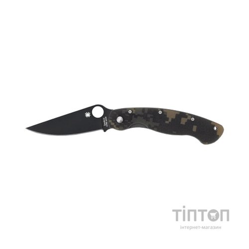 Ніж Spyderco Military Black Blade camo (C36GPCMOBK)