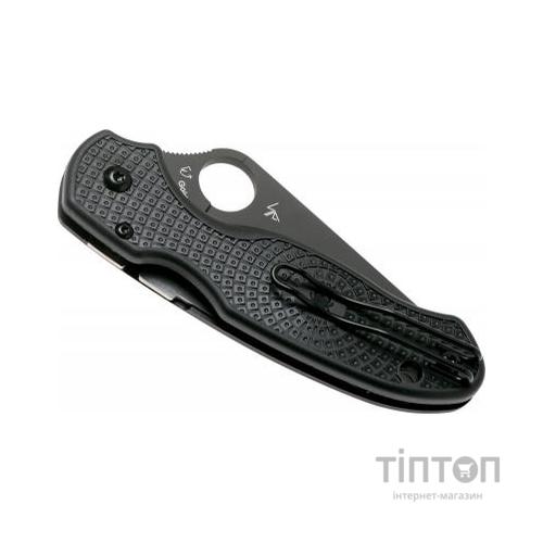 Ніж Spyderco Para 3 Black Blade FRN (C223PBBK)