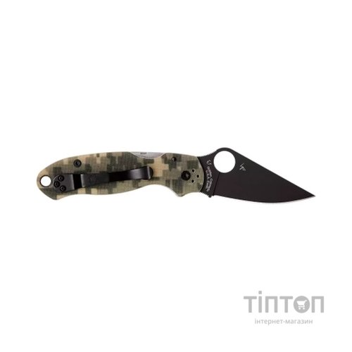 Ніж Spyderco Para 3 Black Blade G10 Camo (C223GPCMOBK)