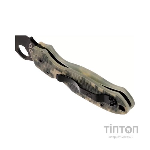 Ніж Spyderco Para 3 Black Blade G10 Camo (C223GPCMOBK)
