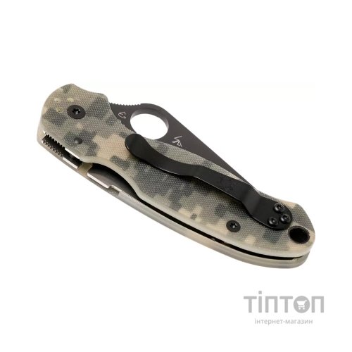 Ніж Spyderco Para 3 Black Blade G10 Camo (C223GPCMOBK)