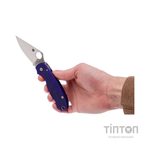 Ніж Spyderco Para 3 G10 S110V Dark Blue (C223GPDBL)