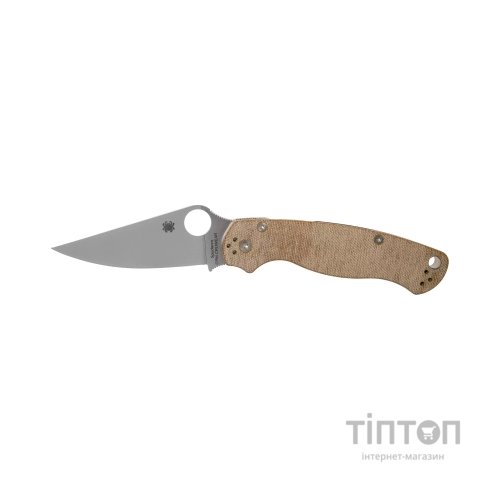 Ніж Spyderco Para Military 2 Brown Micarta CPM Cru-Wear (C81MPCW2)