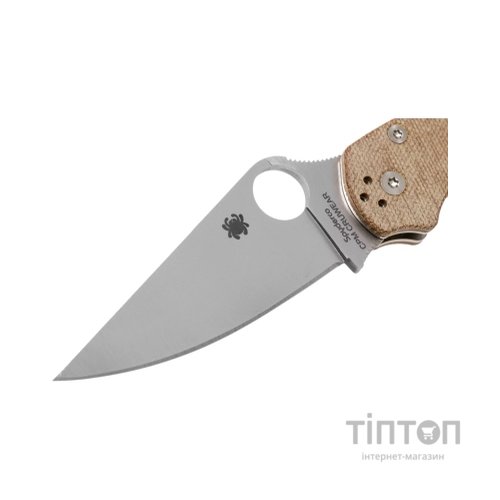 Ніж Spyderco Para Military 2 Brown Micarta CPM Cru-Wear (C81MPCW2)