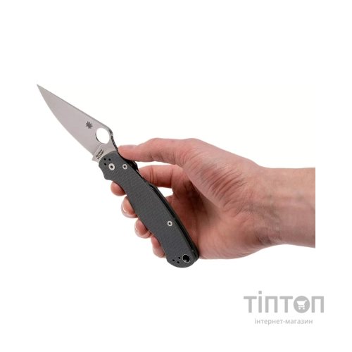 Ніж Spyderco Para-Military 2 G10 Maxamet Dark Grey (C81GPDGY2)