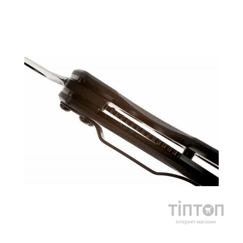 Ніж Spyderco Tenacious Black Blade полусеррейтор (C122GBBKPS)