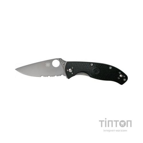 Ніж Spyderco Tenacious FRN полусеррейтор (C122PSBK)