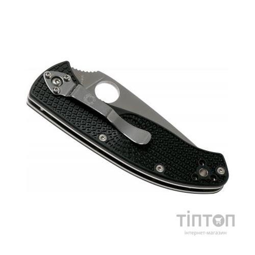 Ніж Spyderco Tenacious FRN полусеррейтор (C122PSBK)