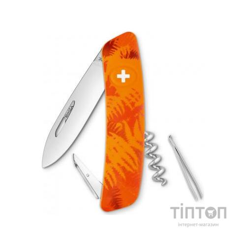 Ніж Swiza C01 Orange Fern (KNI.0010.2060)