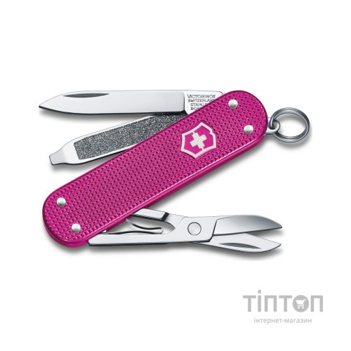 Ніж Victorinox Classic SD Alox Colors Flamingo Party (0.6221.251G)