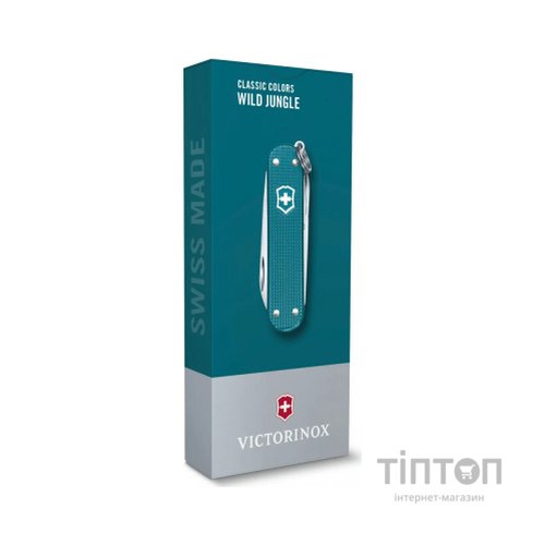 Ніж Victorinox Classic SD Alox Colors Wild Jungle (0.6221.242G)